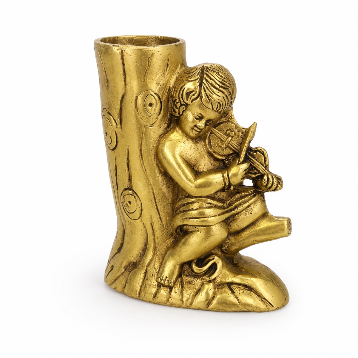 Brass Pen Stand Decor