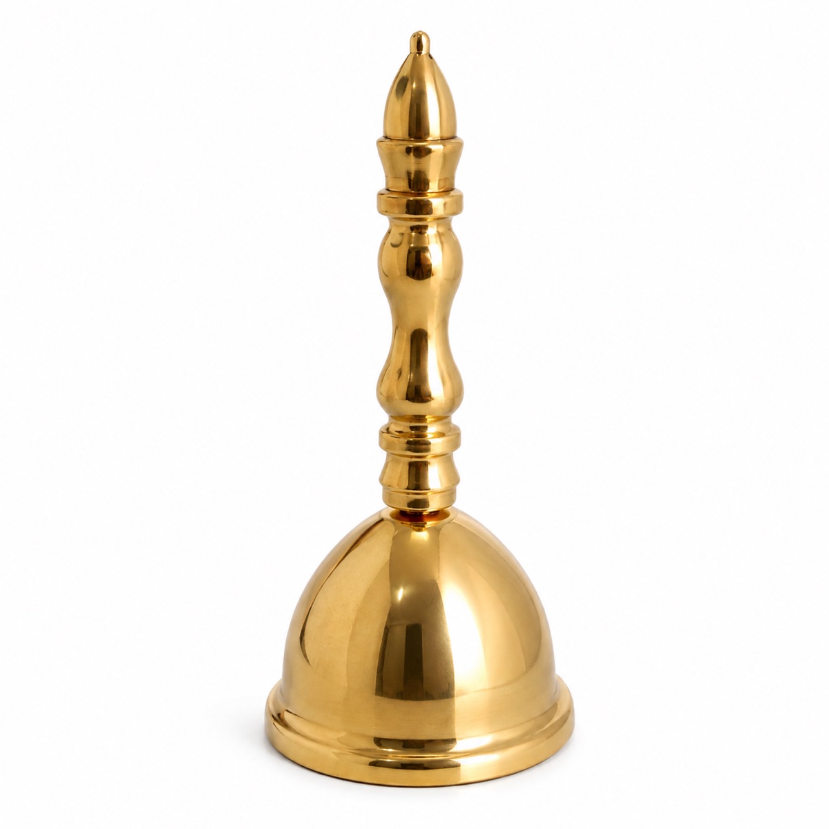 Traditional brass and kansa vessels styled for an Ayurvedic kitchen ritual