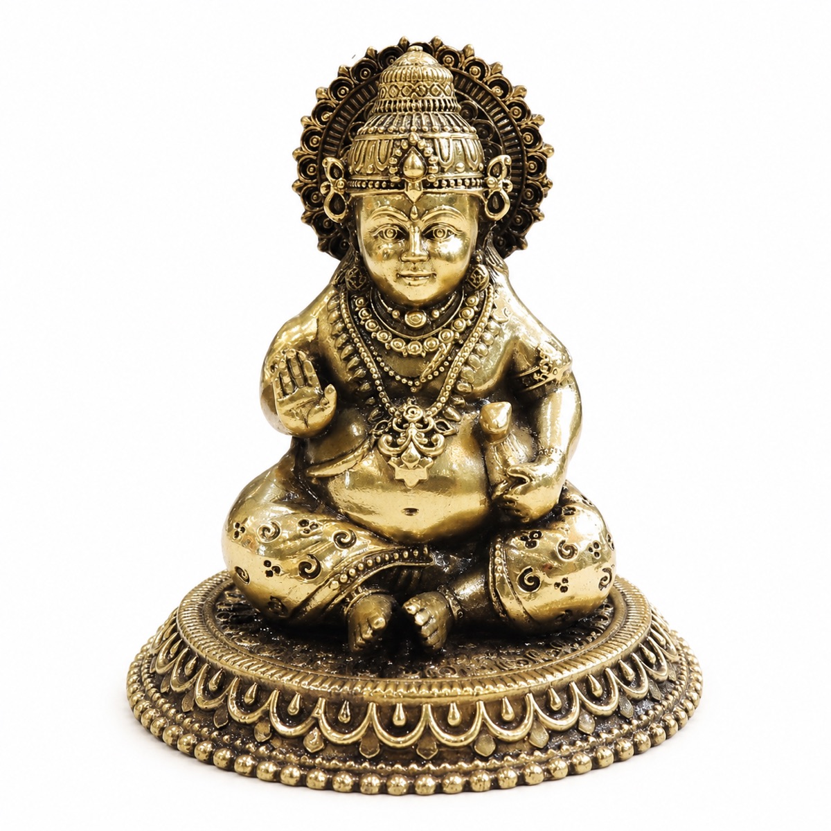 Brass Kuber Pooja Idol